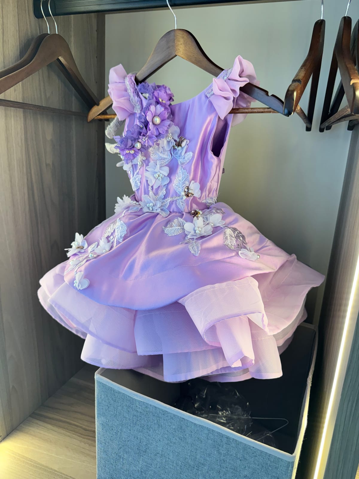 Vestido Lila corto Ama