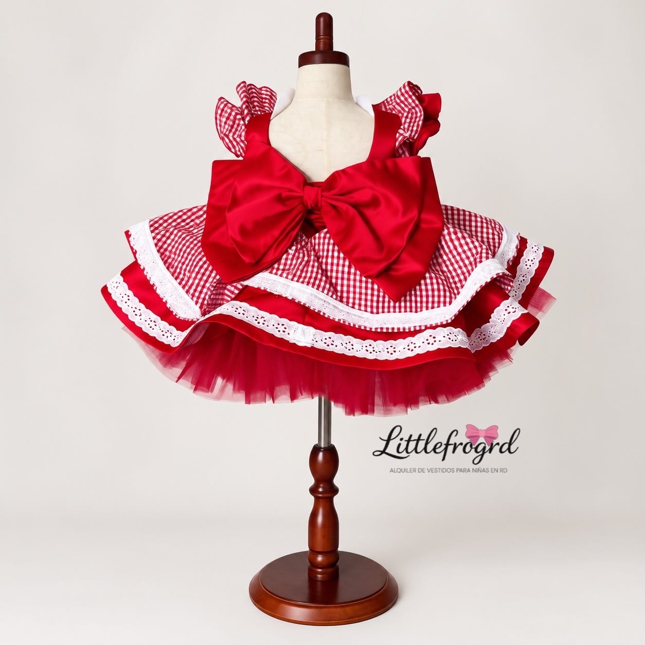 Vestido caperucita 1-3 años