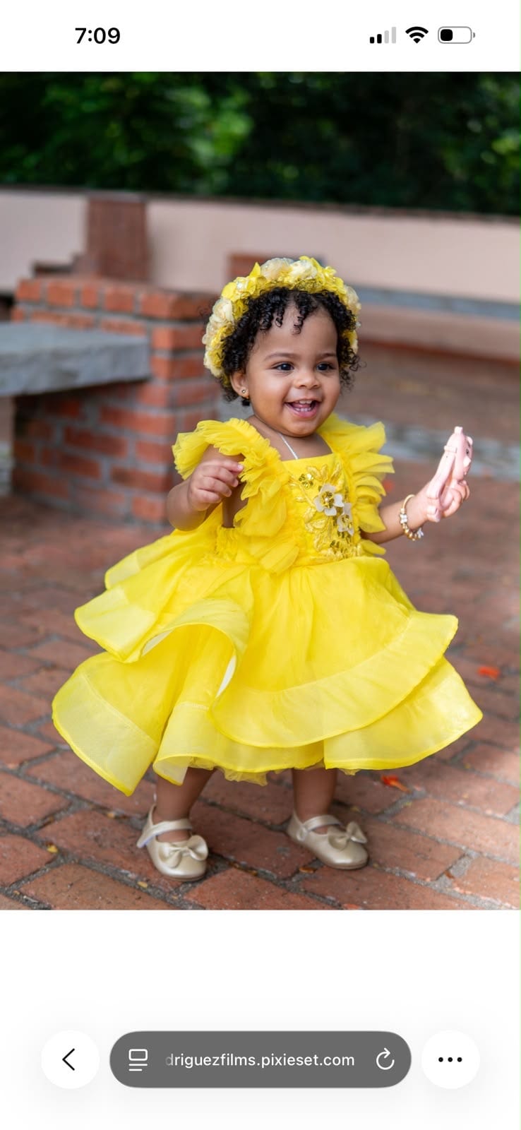 Vestido Amarillo ingrid
