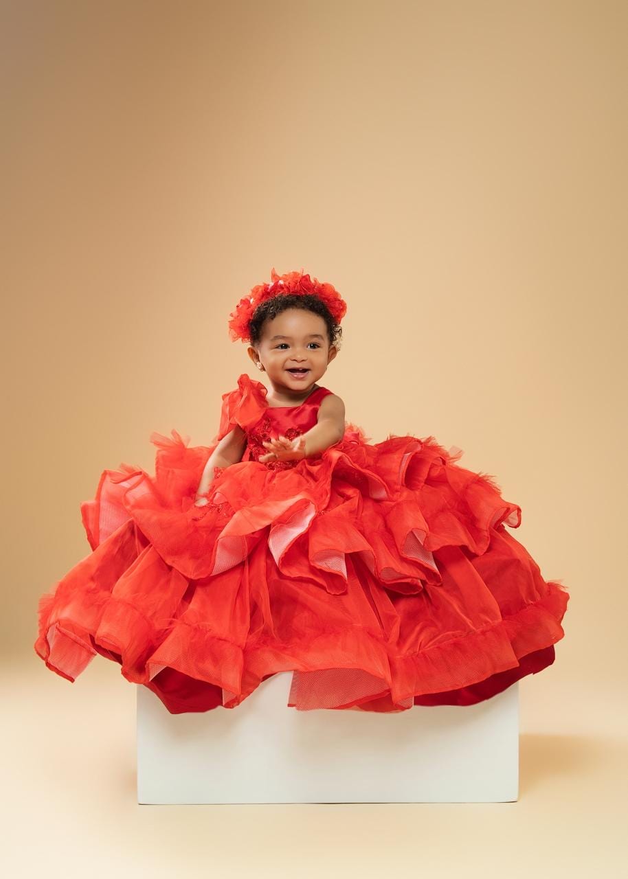 Vestido Rojo capa Amalia 1-2