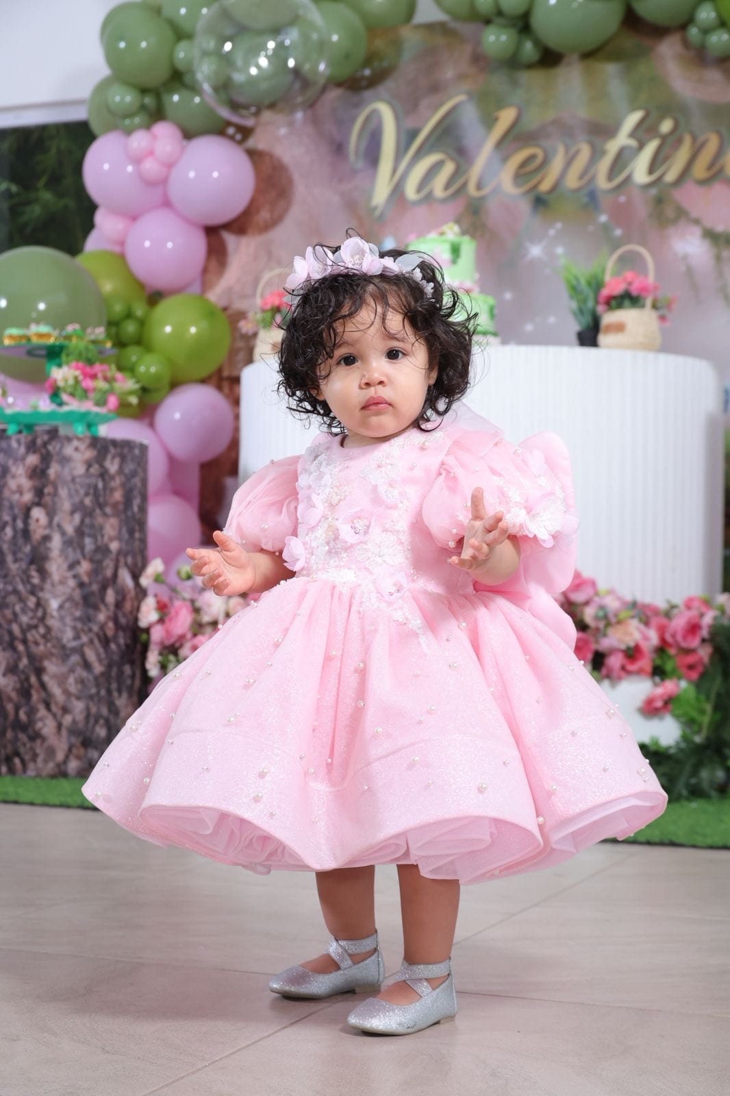 Vestido Rosa Mariposita UKR