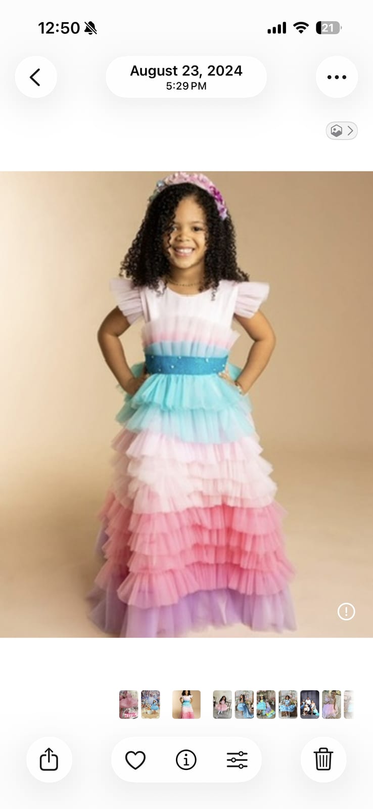 Vestido Colores lovely