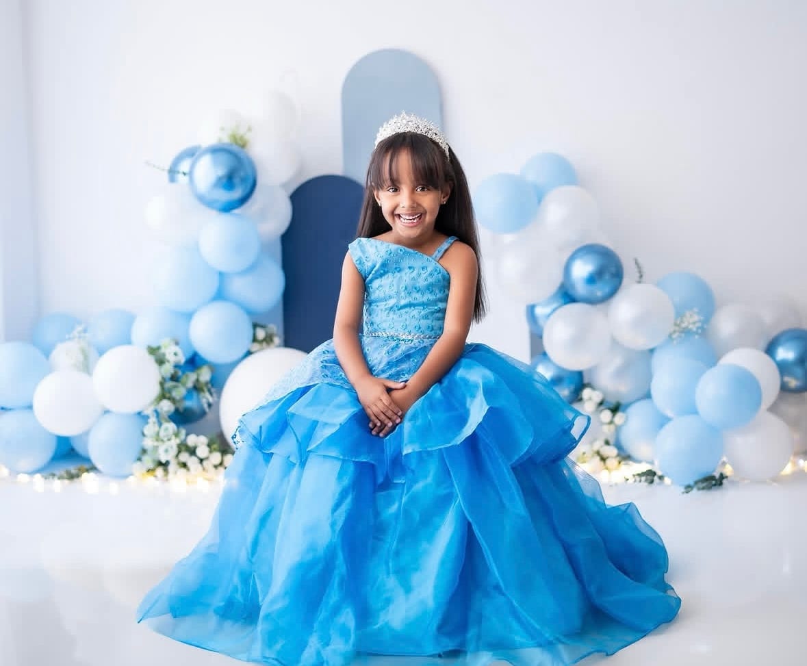 Vestido azul Lidia